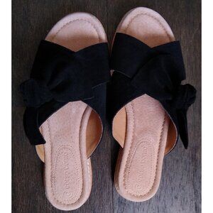 CC Corso Como Glendyll Slide Sandal Black Size 5.5